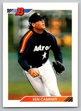 1992 Bowman #538 Ken Caminiti