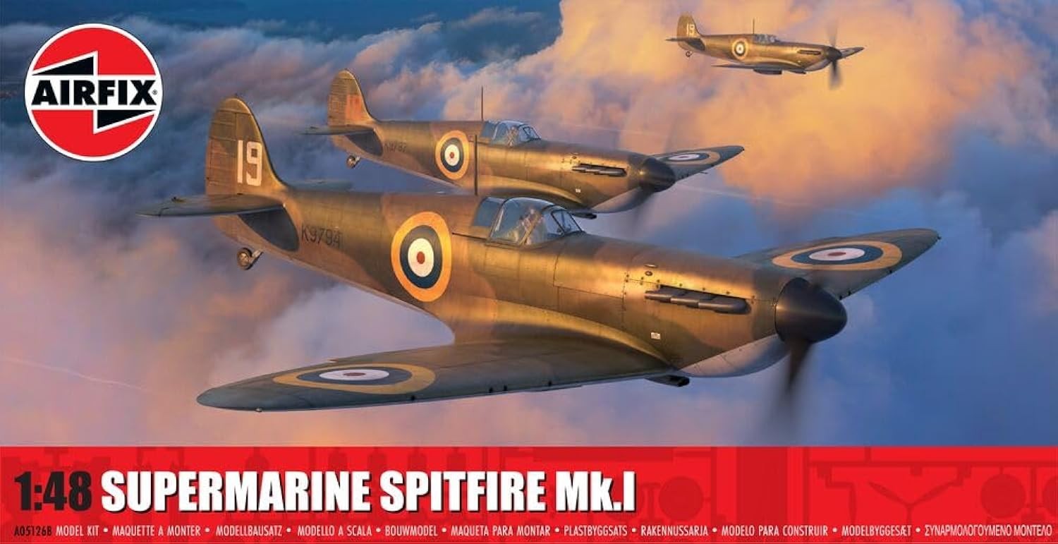 Airfix A05126b Supermarine Spitfire Mk.i 1:48 Model Kit - Image 17