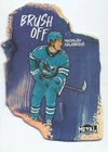 2025-26 Skybox Metal Universe Macklin Celebrini Brush Off SSP Sharks Case Hit!