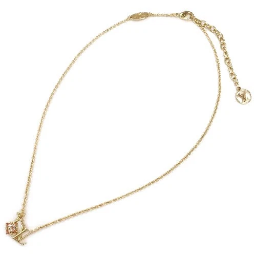 LOUIS VUITTON（LV） Louis Vuitton M00783 Collana Collier Lulugram Catena L45cm Scatola con Sacchetto Portaoggetti