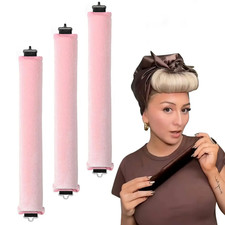Heatless Hair Curlers Curling Rod Headband No Heat Hair Rollers Lazy Curls with