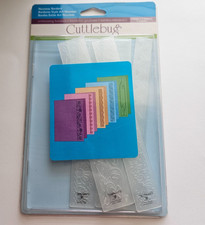 Cuttlebug Nouveau Borders Embossing Folders Set of 5