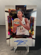 2024 Panini Select WNBA - Signatures Tina Charles #SG-TC White Ice Prizm /25
