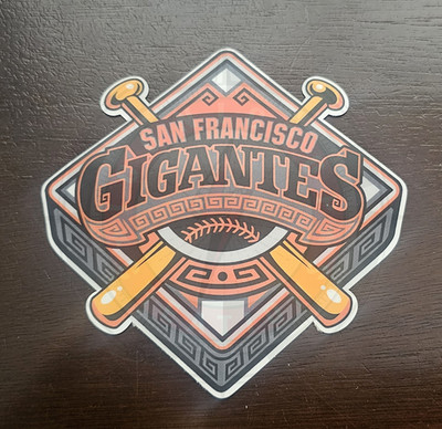 SF Gigantes City Connect  Patch Decal Sticker Design