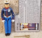 Complete Really Nice Vintage 1987 GI Joe Gung Ho v2 Marine Dress Blues Filecard