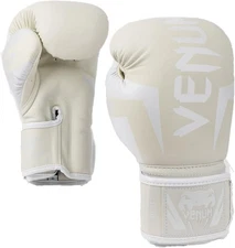 Venum Elite Boxing Gloves 14 oz White/Off-White- Guantes Box