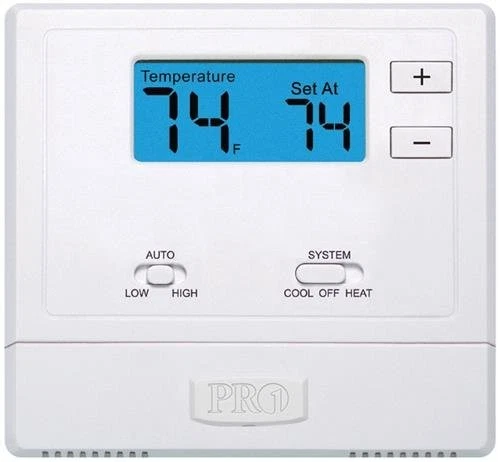 T731W Touchscreen Non-Programmable Electronic Thermostat - Image 2 of 3