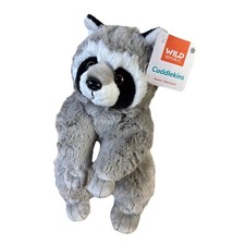 Wild Republic Cuddlekins Plush Soft Raccoon, 12" Stuffed Animal
