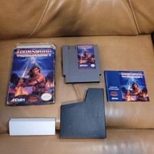 Iron Sword Wizard and Warriors 2 Nintendo NES CIB Complete in Box