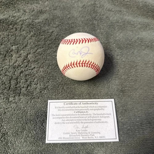 Cal Ripken Jr Autographed Baseball With COA