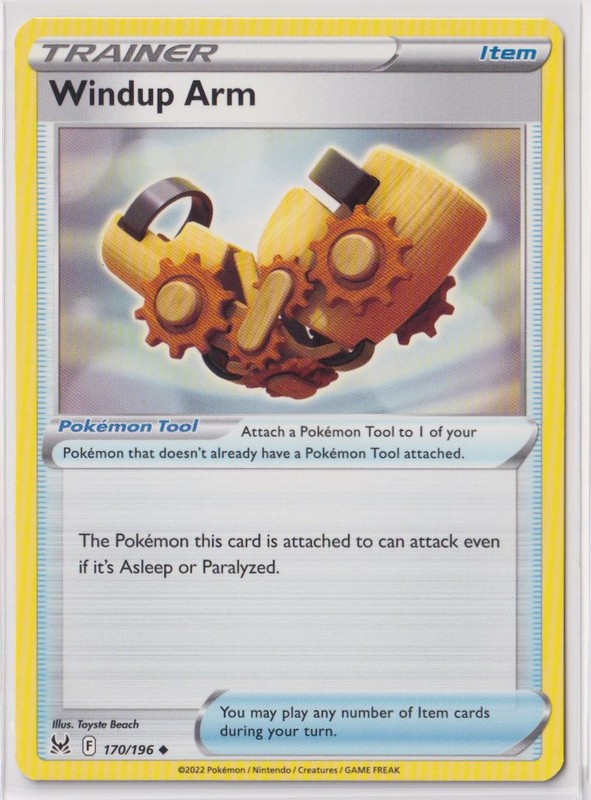 Pokemon Lost Origin - 170/196 Windup Arm