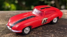 Jaguar E-type XKE Plastic Model Red 4 Inches ...