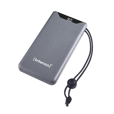 Intenso Powerbank F10000, 20 W, PD und Qualcomm Quick Charge 3.0 Wiederaufladbar