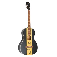 Recording King RPS-7-NGB  Steamboat Single 0 Parlor Guitar  NEW