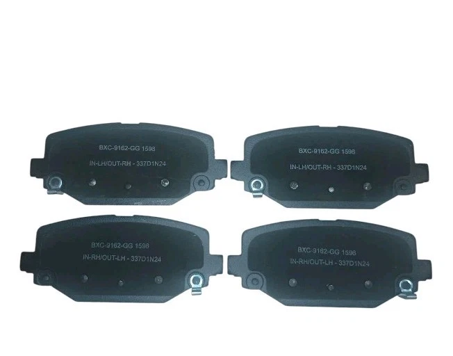 Juego de pastillas de freno de disco cerámicas traseras premium Bendix SBC1596 Dodge Grand Caravan Foto 2 de 4