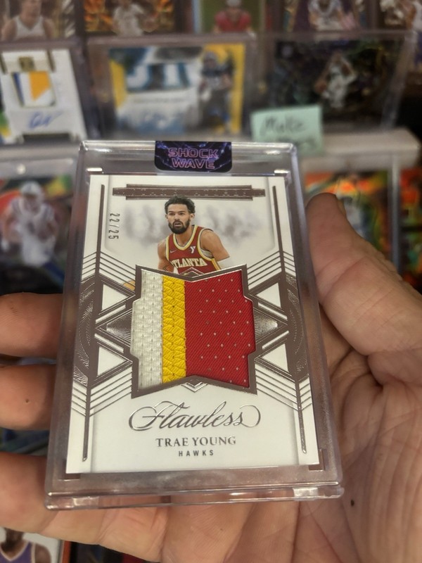 Trae Young Flawless Star Swatch /25 Game Worn 