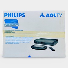 Philips AOL TV WVH111 Internet Box NUOVO SIGILLATO Retro Y2K Dot Com Era WebTV