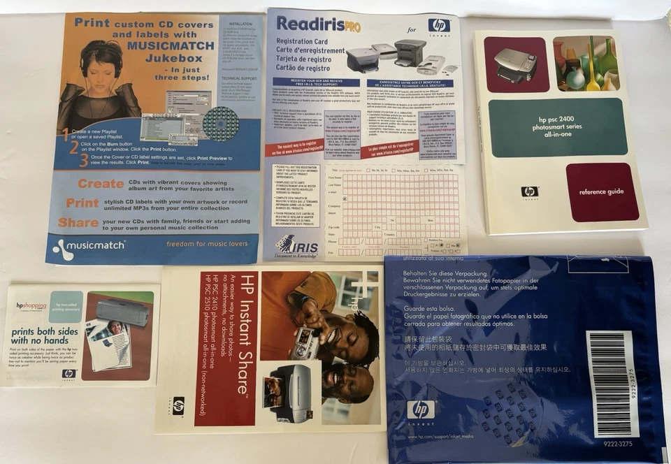 HP PSC 2110v All-In-One Inkjet Printer, Scanner Copier - Image 4 of 4