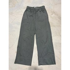 Everlane Wide Leg Pants green/grey 10