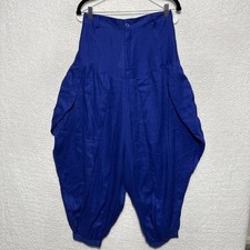 Indian Blue Full Patiala Salwar Pakistani Shalwar Women's Casual Pants