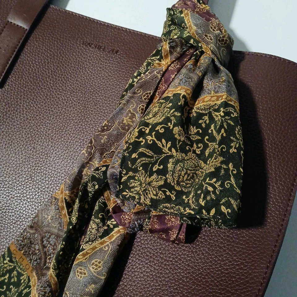 Bolso de Mano Mujer Rachel Zoe Borgoña Imitación Cuero (ACCESORIO GRATIS) Foto 3 de 4