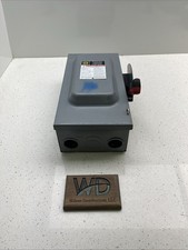 H362 Square D Heavy Duty Safety Switch 60Amp 600VAC 50/60Hz 3 Pole Fusible