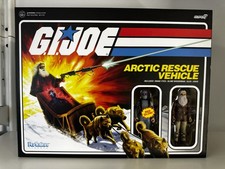 GI Joe Super7 Reaction Arctic Rescue Vehicle Blind Woodsmans Snake Eyes MIB