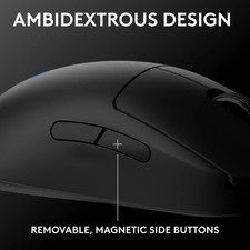 New, Logitech G PRO 2 Lightspeed Wireless Gaming Mouse, Black 2