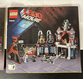 LEGO Movie Lord Business Evil Lair 70809 - Retired Set 100% Complete