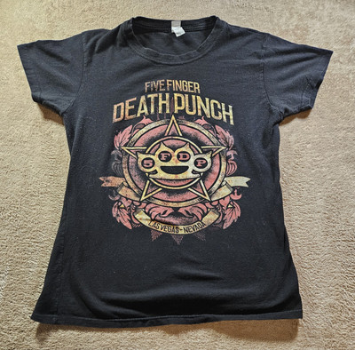 Five Finger Death Punch Short Sleeve Women's T-Shirt Size XL FAST SHIPPING 