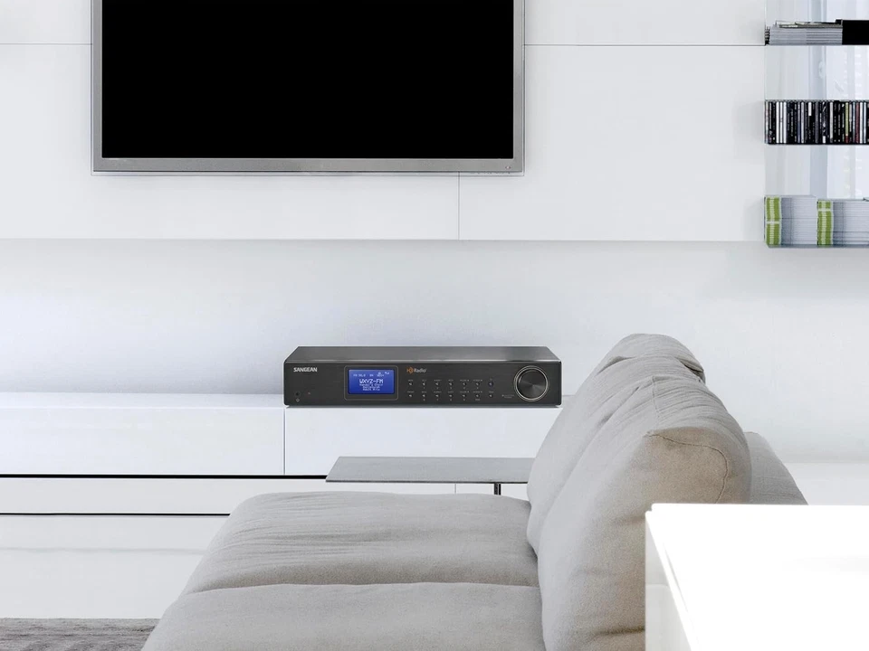 Sintonizador de componentes estéreo y AM de radio HDT-20 HD/FM con reloj incorporado, control remoto Foto 3 de 3