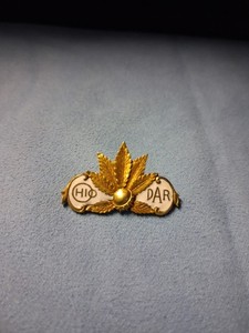 dar daughters of the american revolution Gold Filled Pin/lapel Pin.