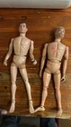 Vintage 1960s–70s GI Joe Lot Painted Hair + Flocked Beard w/ Original Clothes