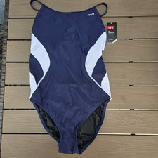 TYR Tyreeco Nylon Women's Alliance Splice Diamondfit One Piece Swim Sz 40 New