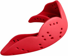 Mundschutz Aero - Intense Red - Ultra Slim Gumshield f&uuml;r Erwachsene & Kinder - Custom