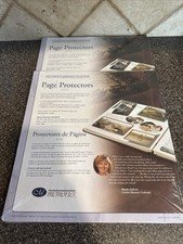Creative Memories 12x12 Page Protectors 16 Sheets Sealed 2004 Old Style Lot Of 2