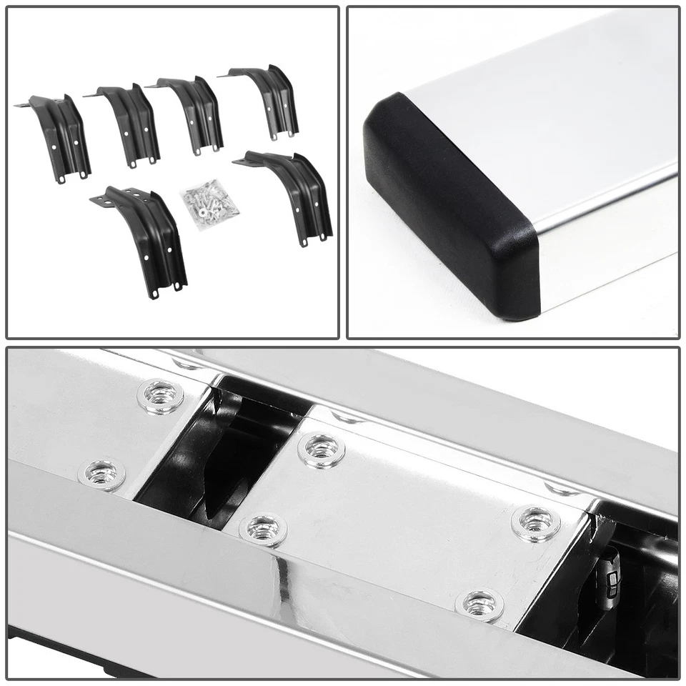 PARA FORD F250-F550 SUPER DUTY 99-16 CABINA EXTENDIDA ESTRIBERAS BARRA PLANA 5" Foto 4 de 4