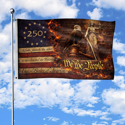 We the People Flag, American Flags with Eagle, 1776-2026 250Th Anniversary Flag