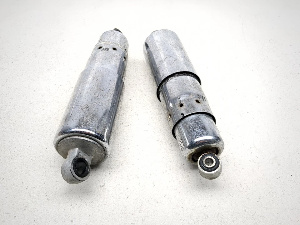 Juego de suspensión amortiguador trasero cromado 93 Honda Shadow 1100 VT1100C MM8-881 Foto 4 de 4