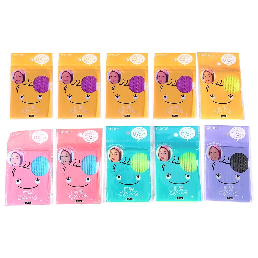 New 20Pcs Ornament Paste Fringe Tapes Bangs Fixed Fashion Hair.