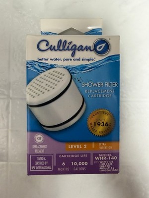Brand New WHR-140 Culligan Shower Filter Replacement Cartridge Level 2