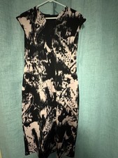 Connected Apparel Formal Dress Blush Pink and Black Size 12