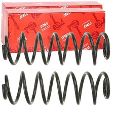 2X TRW FAHRWERKSFEDERN SATZ HINTEN PASSEND FÜR SKODA SUPERB VW GOLF