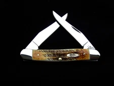 Case XX 6.5 Bone Stag Muskrat Pocket Knife