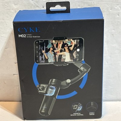 Cyke M02 3-Axis Gimbal Stabilizer New Open Box