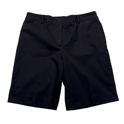 Talbots Shorts Women's Size 12 Black Perfect Short