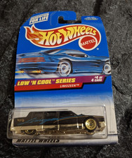 Hot Wheels Limozeen Limousine Low 'N Cool Series 1:64 Black/Gold/Blue Unopened
