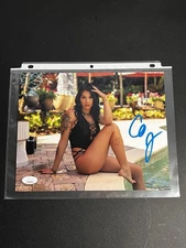 Cora Jade JSA Certified Signed Autograph 8x10 Photo Elayna Black WWE AEW NXT