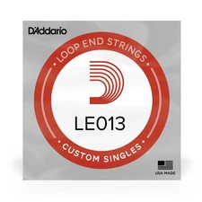 D'addario Loop End Plain Steel Single .013