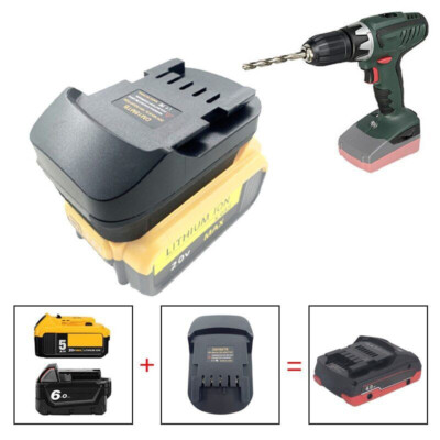 Batterij Adapter Zwart voor Ombouw voor Milwaukee 18V M18